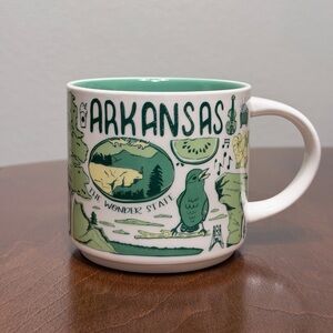 Starbucks 'Been There' SeriesCollectible State Mug - Arkansas 14 oz